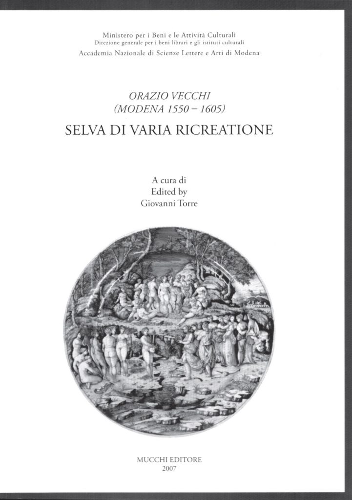 Frontespizio della Revisione critica a cura di Giovanni Torre (2007)