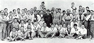 La Camerata dei Canterini Romagnoli di San Pietro in Vincoli, 1930