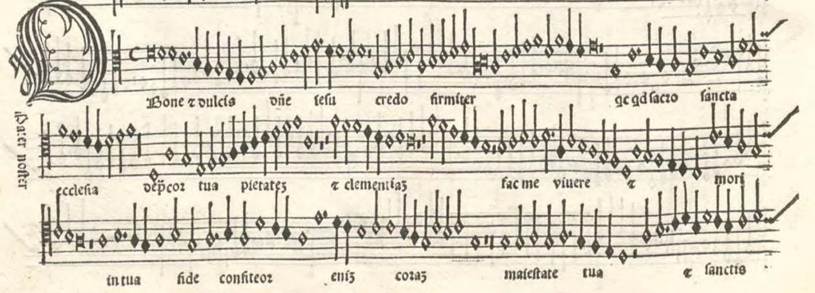 Josquin Desprez: analisi del mottetto O bone et dulcis Domine Jesu